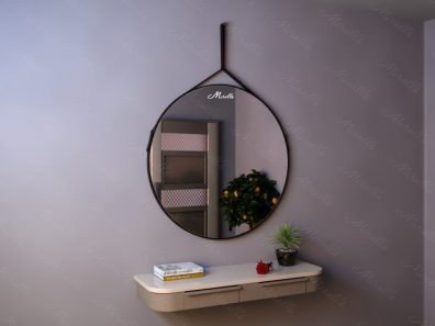Зеркало на ременном подвесе Tile