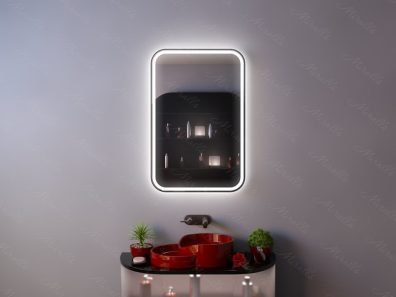 Зеркало с подсветкой в тонкой раме Maison Plus