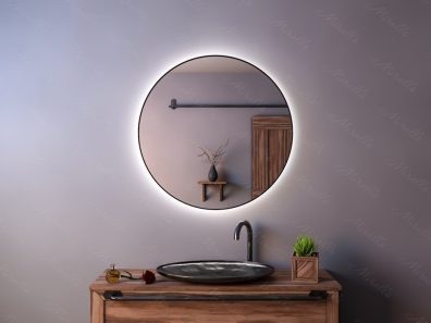 Зеркало с подсветкой в тонкой раме Medea Extra