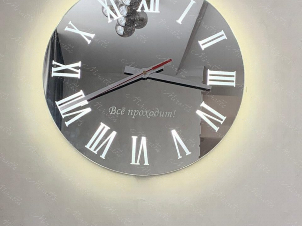 Часы с подсветкой Tempo в ЖК Tribeca