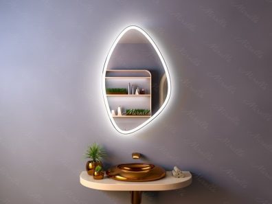Зеркальный шкаф в ванную с подсветкой Object Plus
