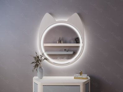 Стильное зеркало с подсветкой Cheshir Plus