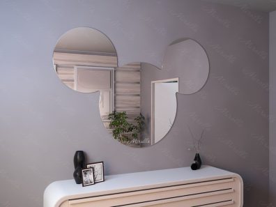 Фигурное зеркало без подсветки Mouse