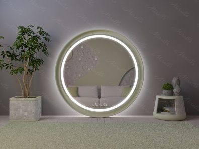 Круглое напольное зеркало с подсветкой Penelope Plus