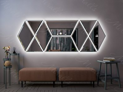Зеркальная композиция с подсветкой Volaire Extra