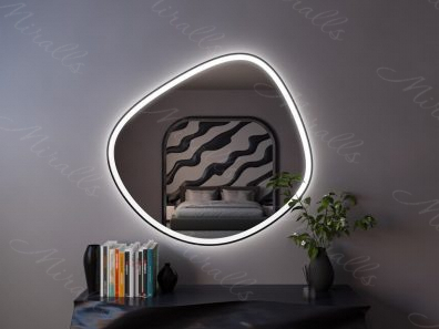 Зеркало с подсветкой в тонкой раме Yoko Plus